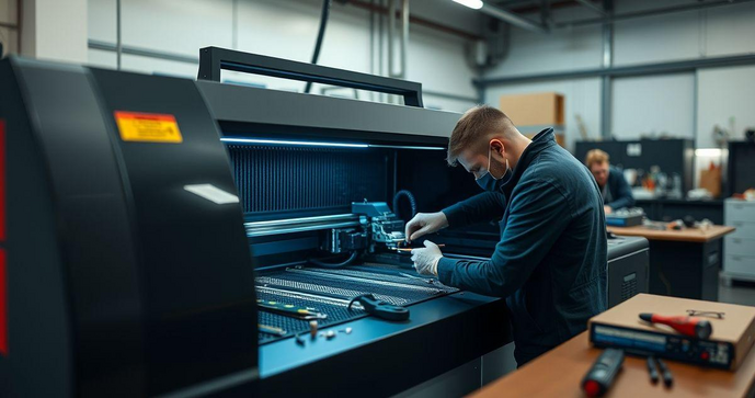 Guia Completo para Manutenção de Máquinas de Corte a Laser Guia Completo para Manutenção de Máquinas de Corte a Laser